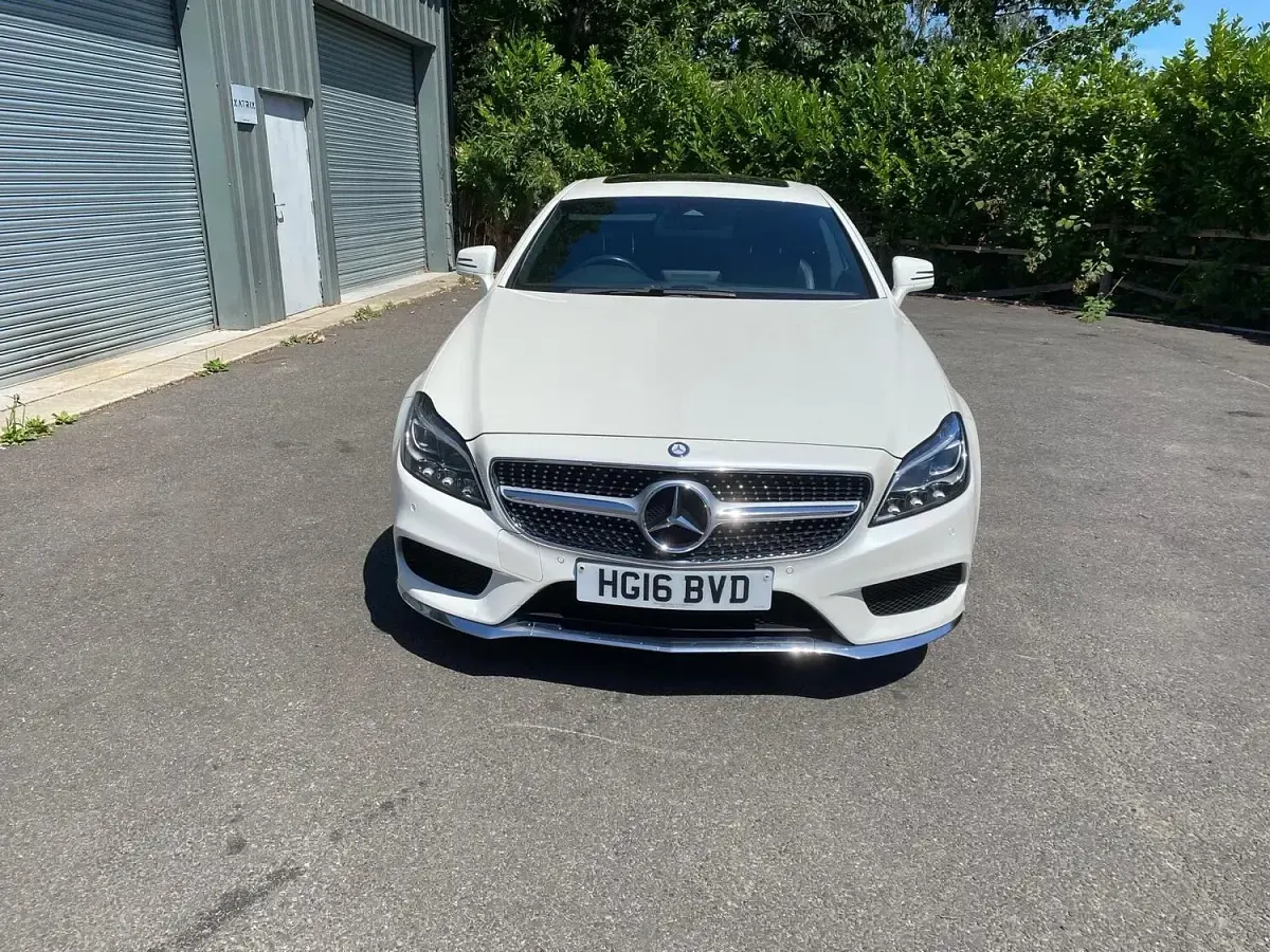 Used Mercedes CLS350 AMG Line Premium 258 HP (189 kW) 2016 White Coupe