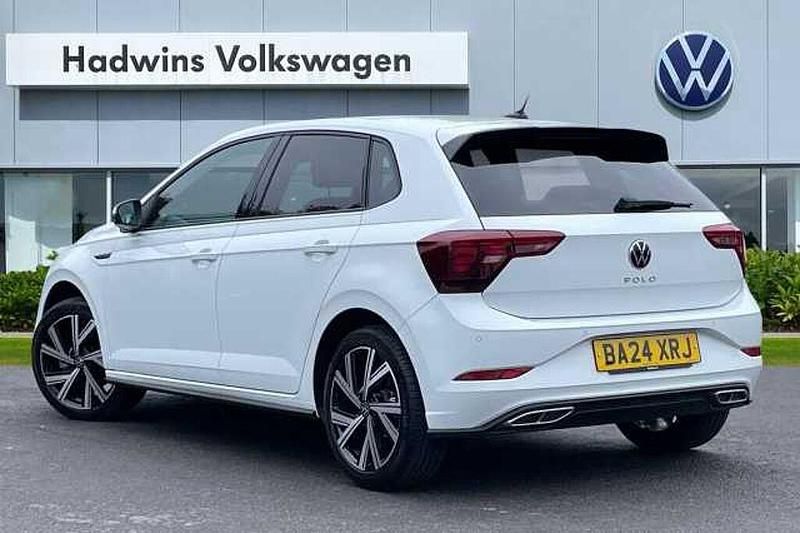 Used VW Polo R-line 110 HP (80 kW) 2024 White Hatchback