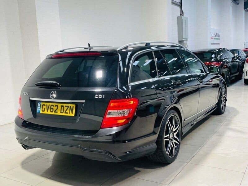 Used Mercedes C220 AMG 170 HP (125 kW) 2011 Black Estate