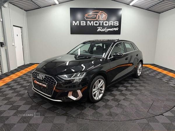 Used Audi A3 Sport 110 HP (80 kW) 2021 Black Hatchback