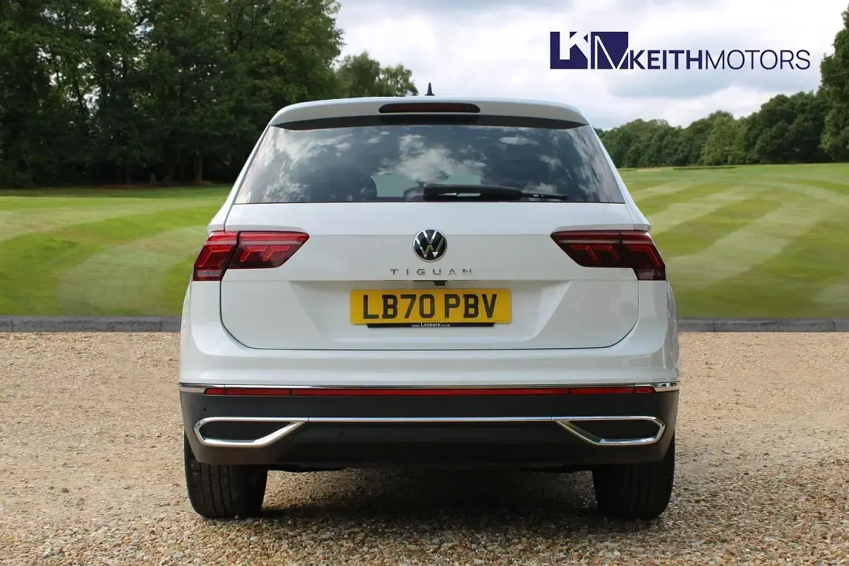 Used VW Tiguan Elegance 150 HP (110 kW) 2020 White SUV