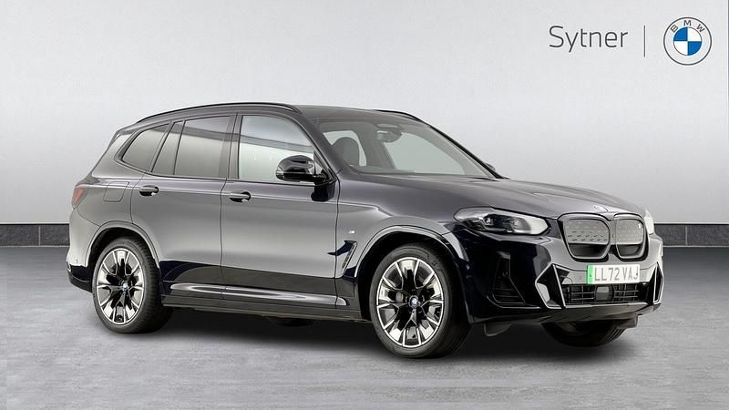 Black Used 2022 BMW iX3 M Sport SUV | £32,500 (A bit pricey) - Image 1/4