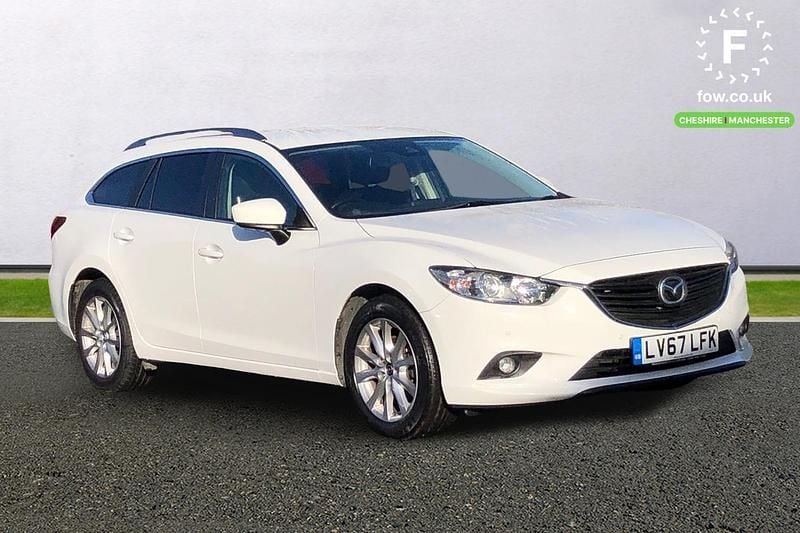 White Used 2018 Mazda 6 Estate | £17,699 (Fair price) - Image 1/4