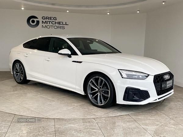 Used Audi A5 S-Line 2023 White Hatchback