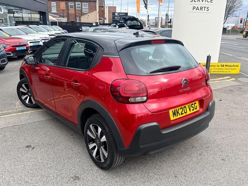 Used Citroën C3 Feel 82 HP (60 kW) 2020 Red Hatchback