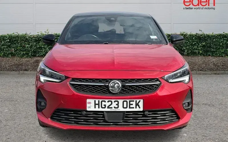 Used Vauxhall Corsa Ultimate 101 HP (74 kW) 2023 Red Hatchback