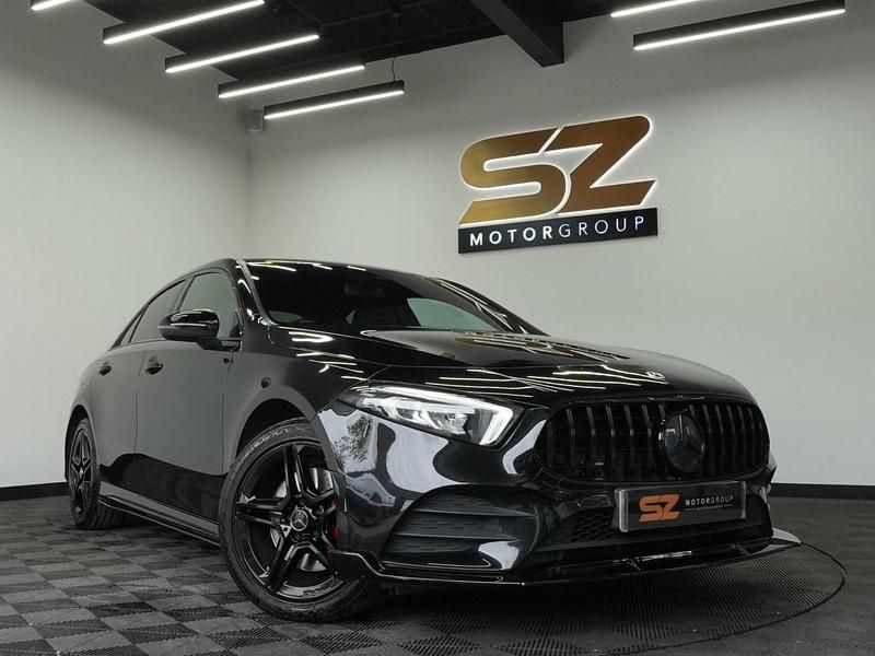 Black Used 2021 Mercedes A250 AMG line Sedan | £19,795 (A bit pricey) - Image 1/4