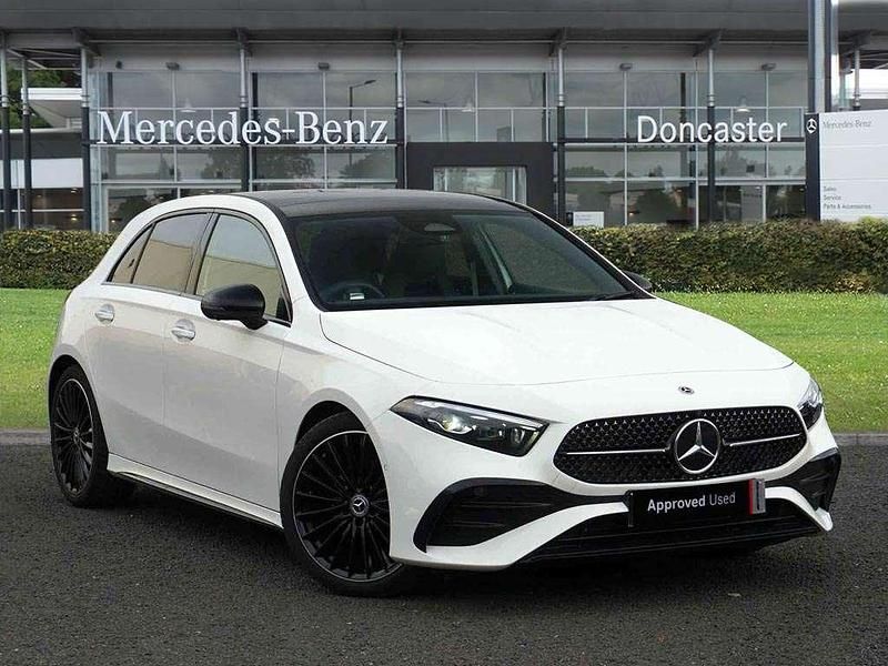 White Used 2025 Mercedes A200 AMG Line Premium Plus Hatchback | £30,471 - Image 1/4