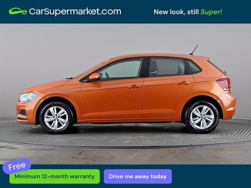 Used VW Polo SE 2018 Orange Hatchback