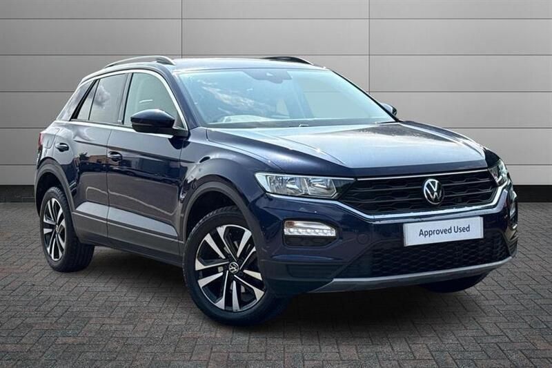 Atlantic blue Used 2021 VW T-Roc United SUV | £19,950 (Fair price) - Image 1/4