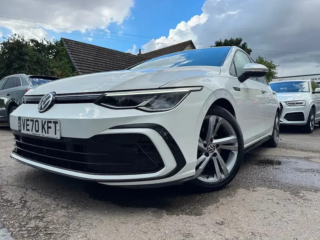 Used VW Golf VII R-line 2020 White Hatchback