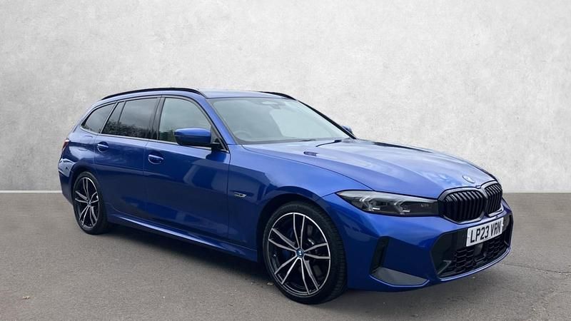 Blue Used 2023 BMW 330e M Sport Estate | £29,999 (A bit pricey) - Image 1/4