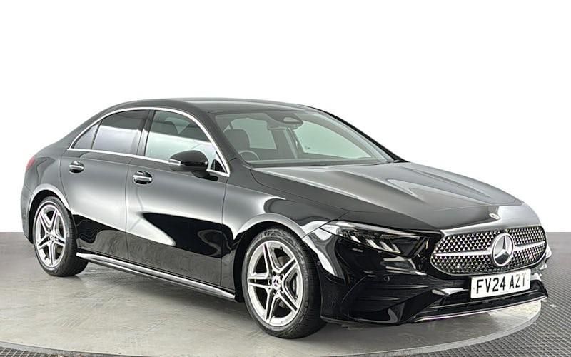 Used Mercedes A200 AMG Line Premium 177 HP (130 kW) 2024 Black Sedan