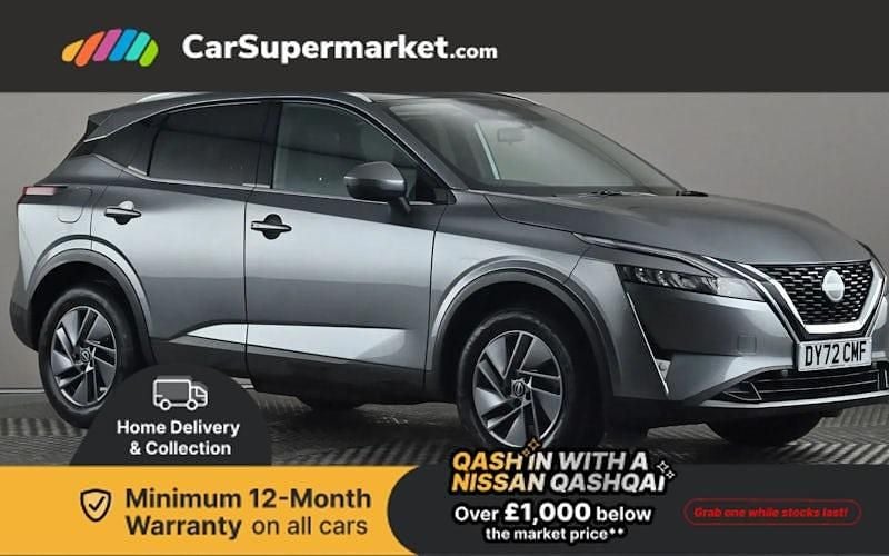 Grey Used 2022 Nissan Qashqai Acenta Premium SUV | £13,997 (Good price) - Image 1/3