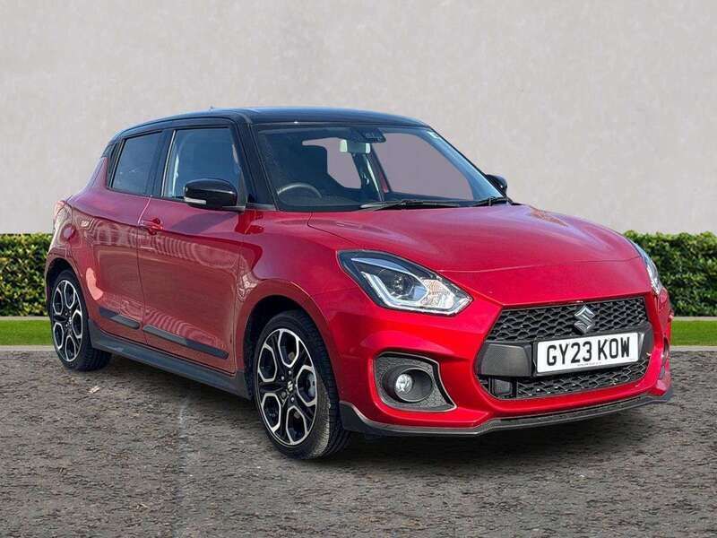Red Used 2023 Suzuki Swift Sport Hatchback | £17,599 (Fair price) - Image 1/3