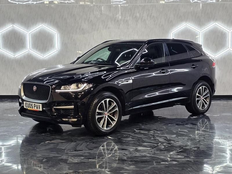 Used Jaguar F-Pace R-Sport 180 HP (132 kW) 2017 Black SUV