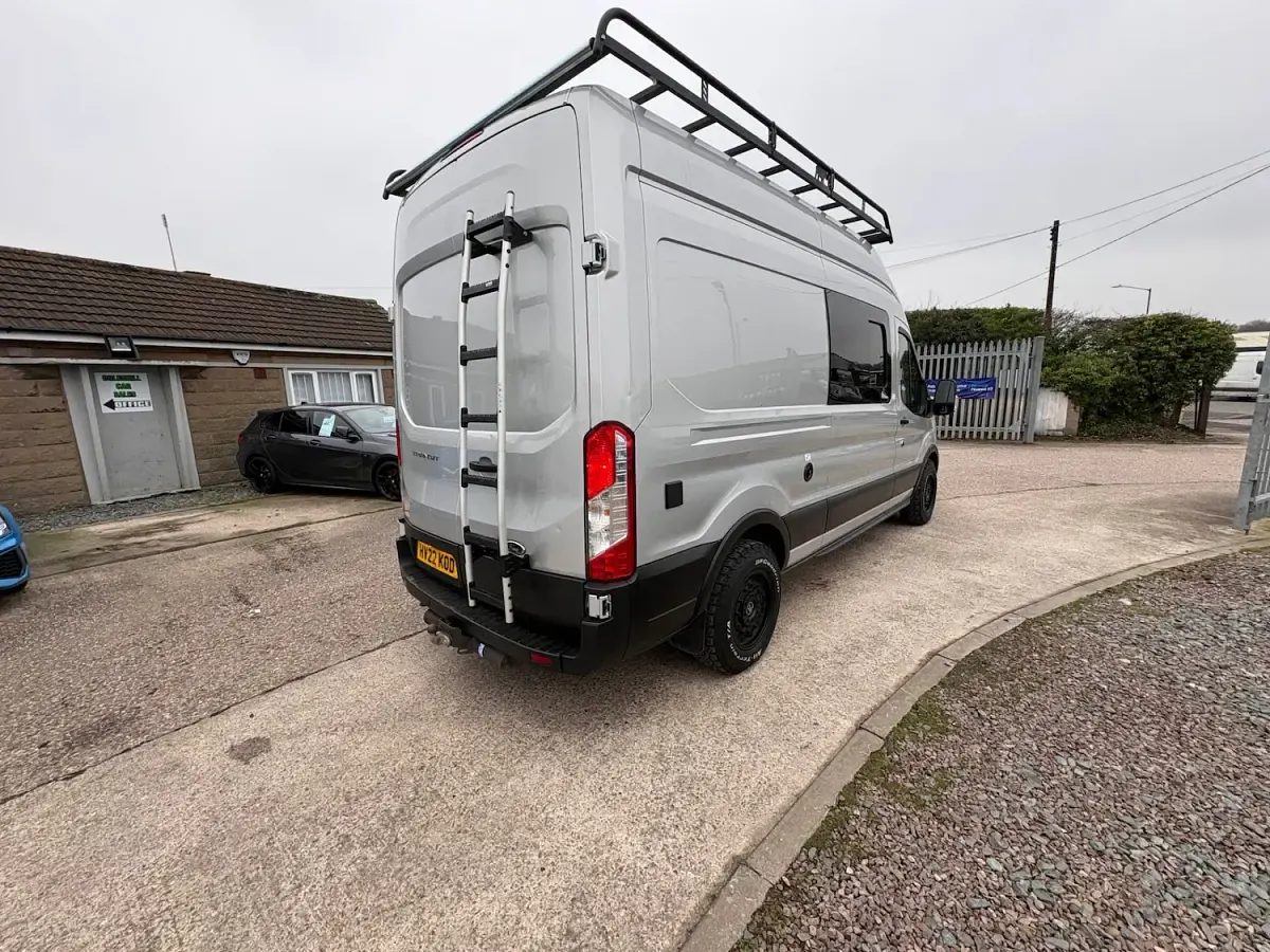 Used Ford Transit 130 HP (95 kW) 2022 Silver Van