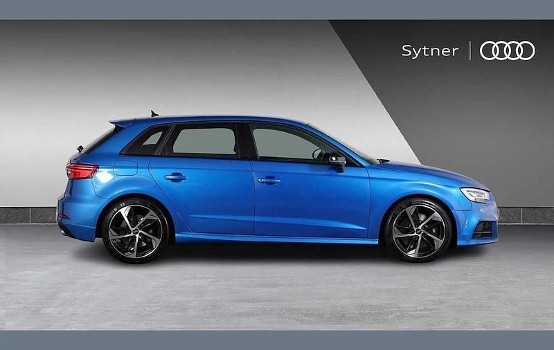 Used Audi S3 Sportback Black Edition 296 HP (217 kW) 2020 Blue Hatchback