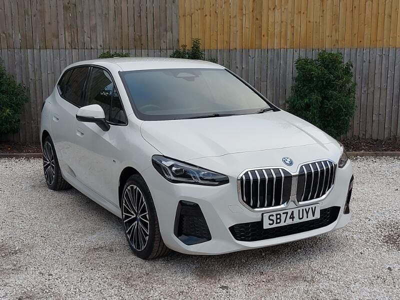 White Used 2025 BMW 230e Active Tourer M Sport MPV | £30,898 (Fair price) - Image 1/4