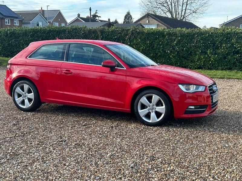 Used Audi A3 Sport 110 HP (80 kW) 2015 Red Hatchback