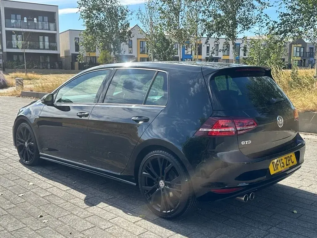 Used VW Golf VII GTD 2015 Black Hatchback