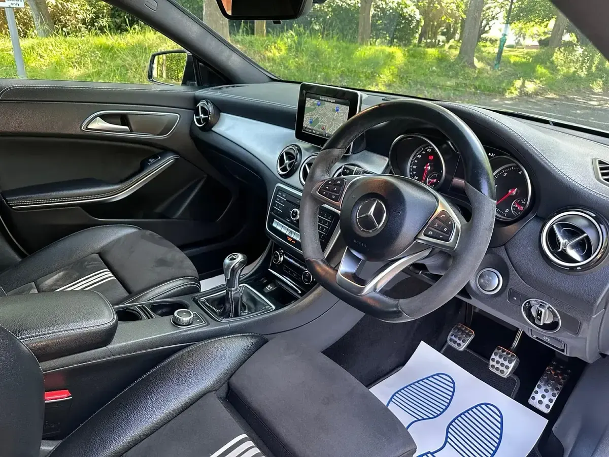 Used Mercedes CLA200 2017 White Coupe
