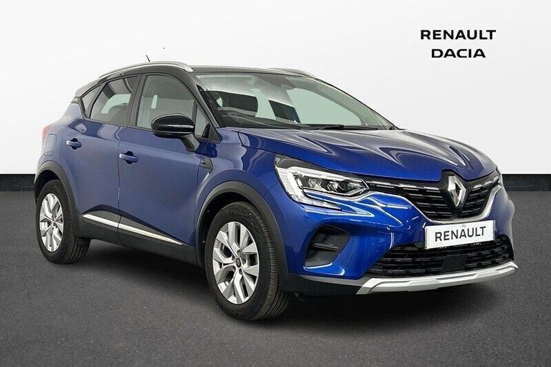 Iron blue Used 2021 Renault Captur Iconic SUV | £13,000 (Good price) - Image 1/1