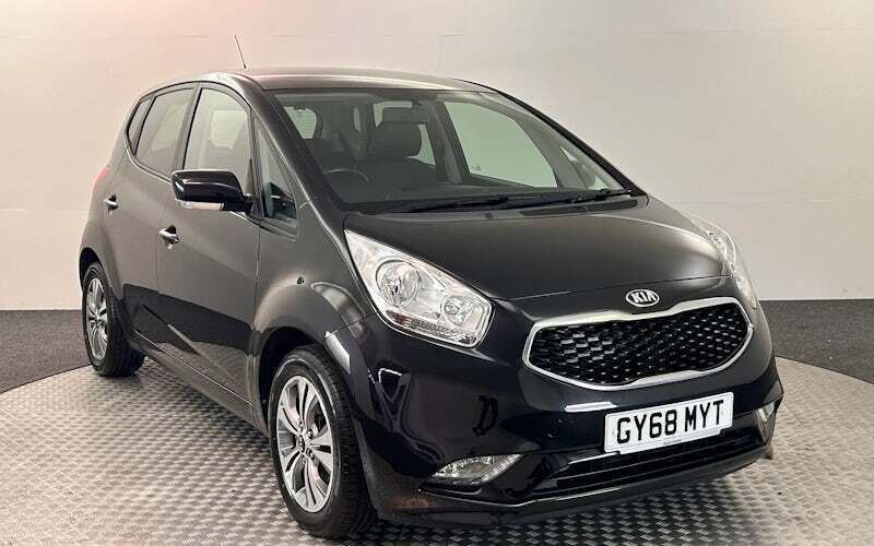Black Used 2018 Kia Venga 3 Hatchback | £12,110 (A bit pricey) - Image 1/4