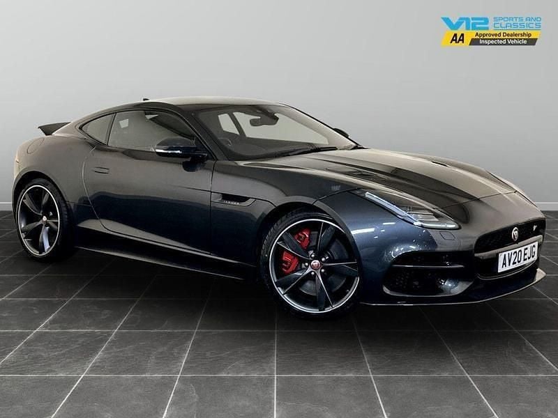 Grey Used 2019 Jaguar F-Type Supercharged Coupe | £50,495 (Fair price) - Image 1/2