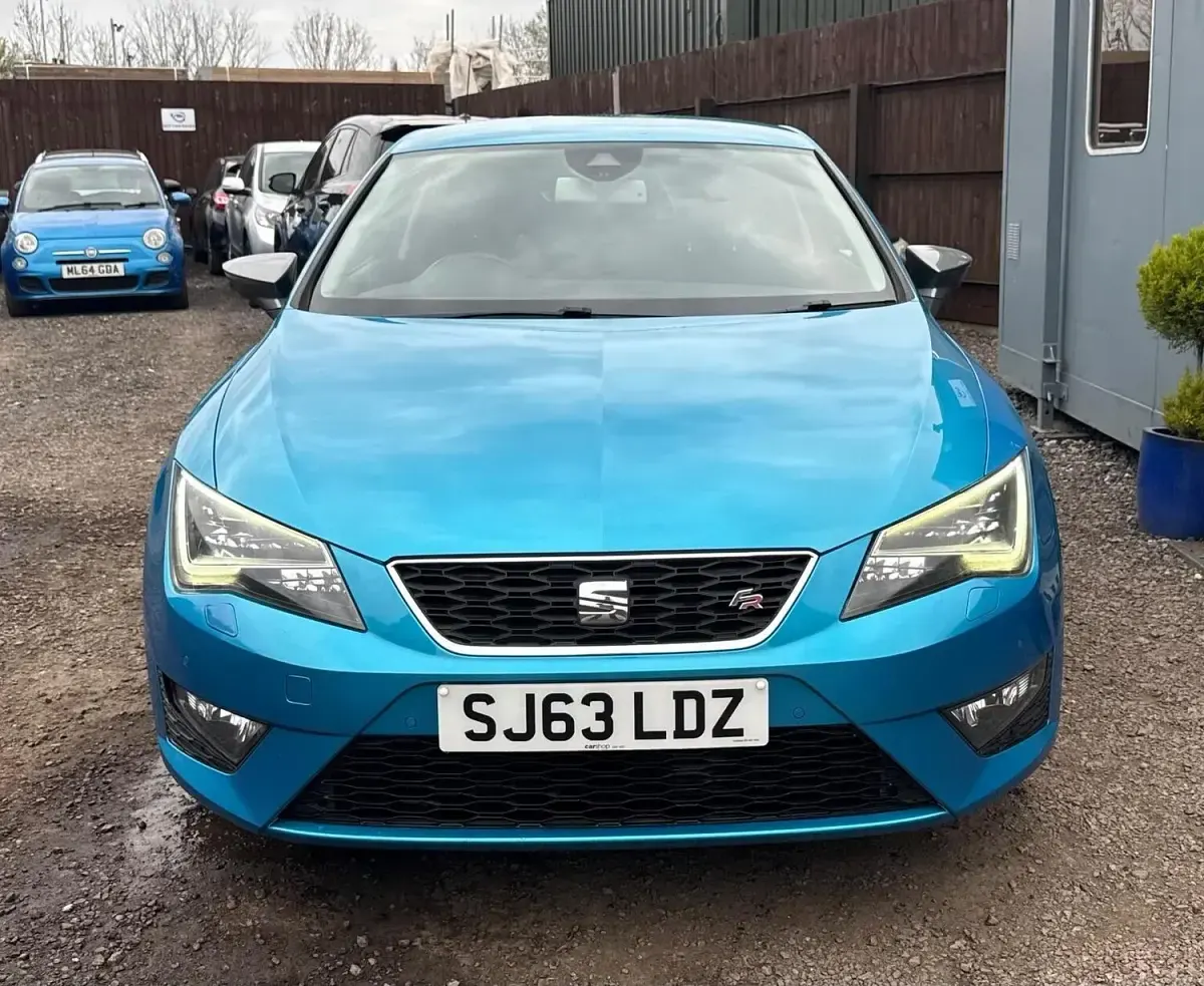Used Seat Leon FR Sport 180 HP (132 kW) 2013 Blue Coupe