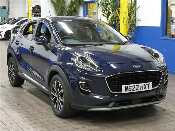 Blue Used 2022 Ford Puma Titanium SUV | £17,290 - Image 1/2