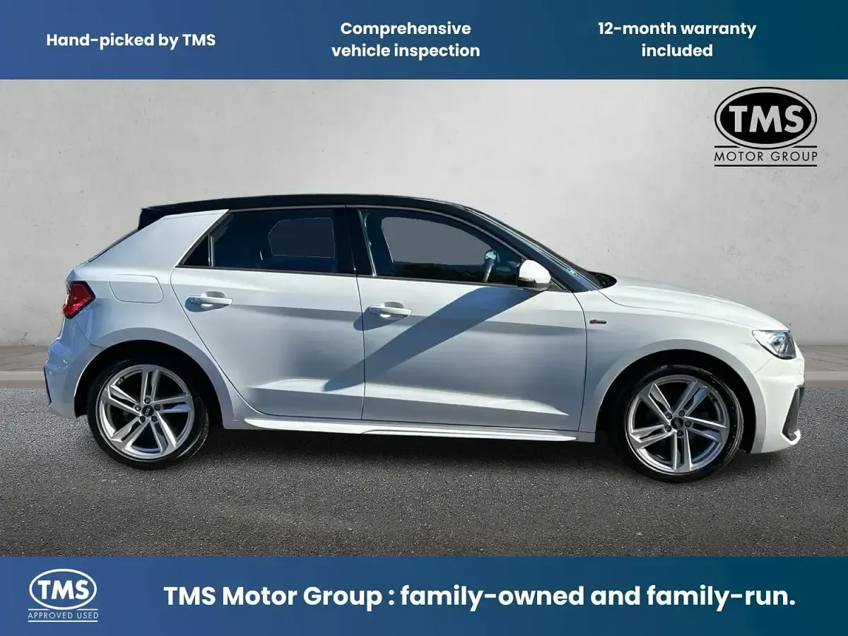 Used Audi A1 Sportback S-Line 2022 White Hatchback