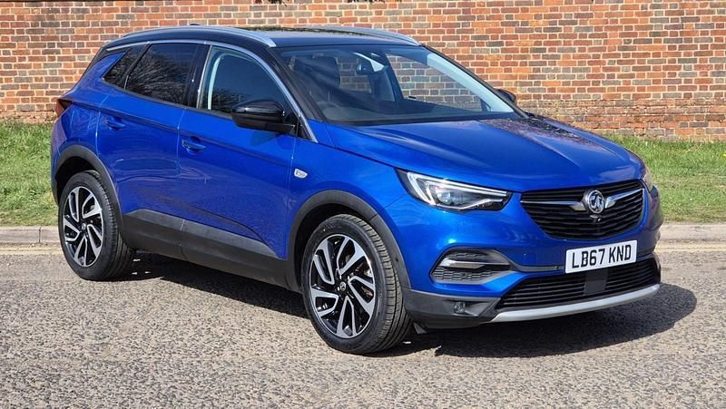 Blue Used 2018 Vauxhall Grandland X Elite SUV | £10,499 (Fair price) - Image 1/2
