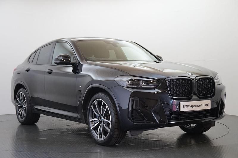 Black Used 2022 BMW X4 M Sport SUV | £37,298 (Fair price) - Image 1/4