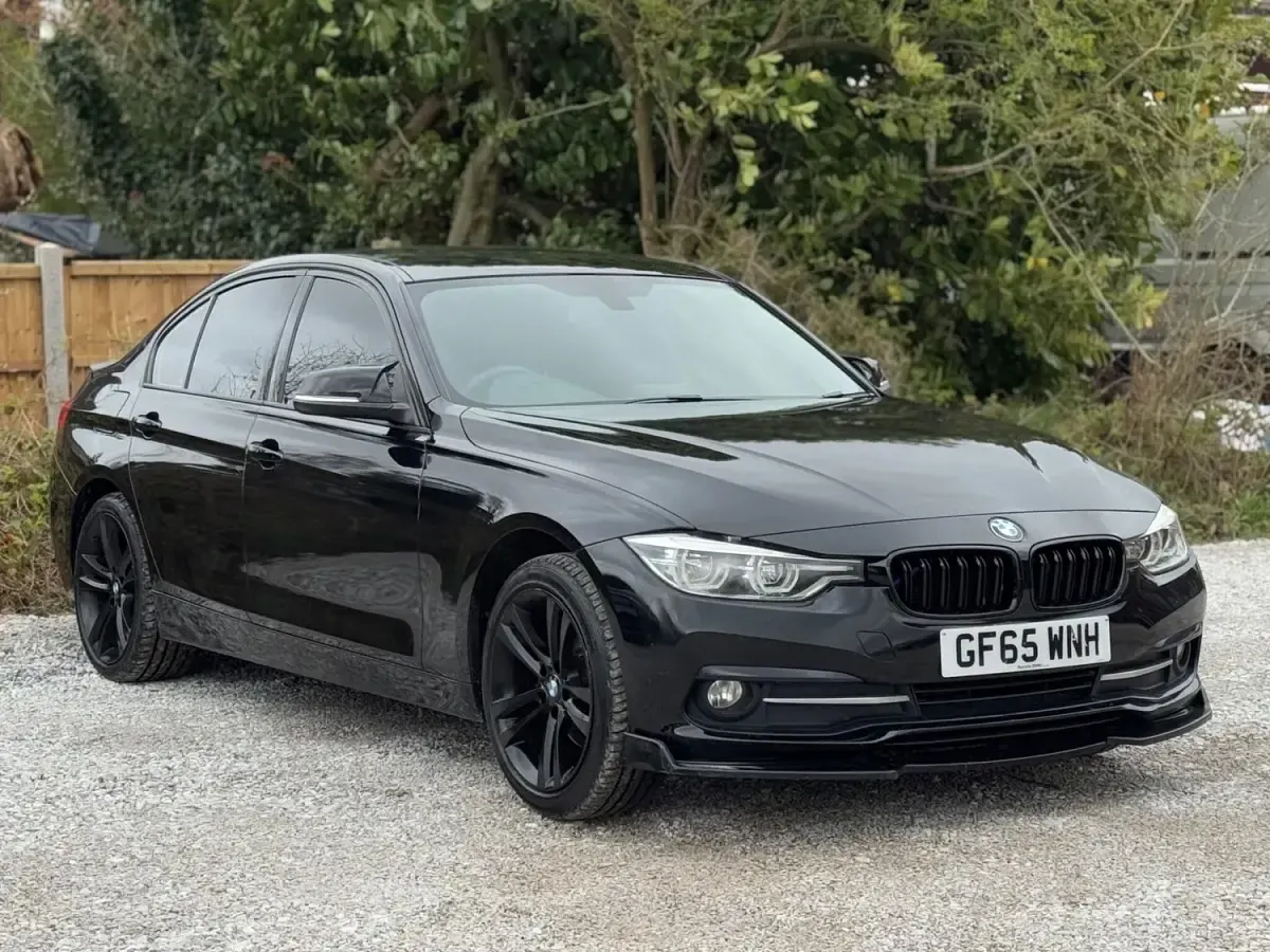 Begagnad BMW 320 Sport Line 2015 Blå Sedan