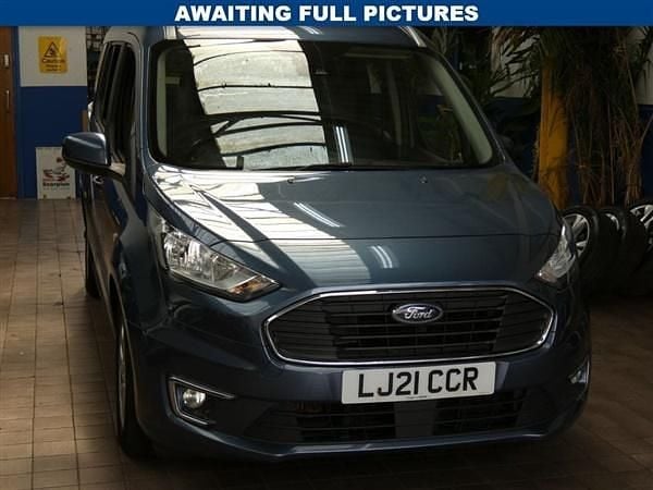Blue Used 2021 Ford Grand Tourneo Connect Titanium MPV | £14,699 (Fair price) - Image 1/4