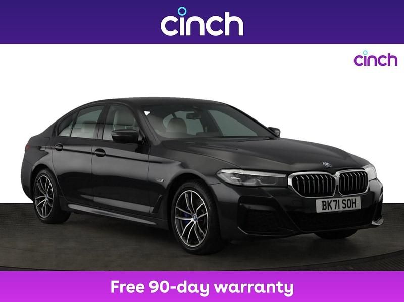 Grey Used 2021 BMW 530e M Sport Sedan | £22,949 (Fair price) - Image 1/3