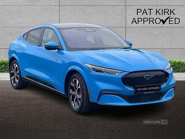 Blue Used 2021 Ford Mustang Mach-E SUV | £30,995 - Image 1/3
