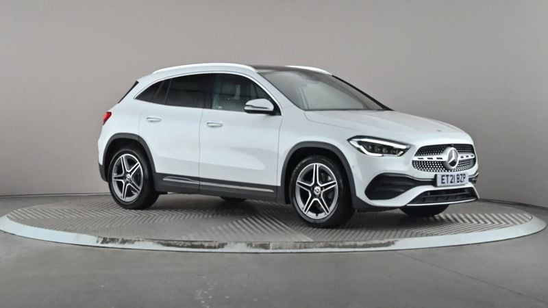 White Used 2021 Mercedes GLA180 AMG Line Premium Plus SUV | £24,698 (Fair price) - Image 1/4