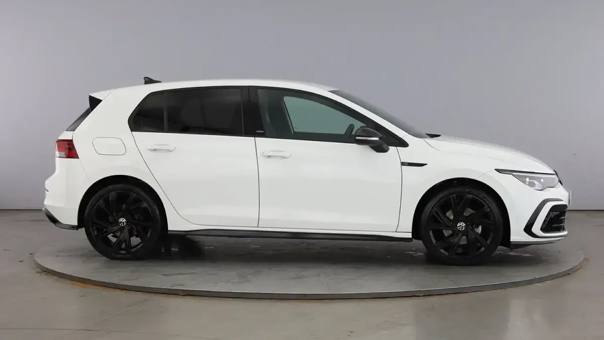 Used VW Golf VIII Black Edition 150 HP (110 kW) 2024 White Hatchback