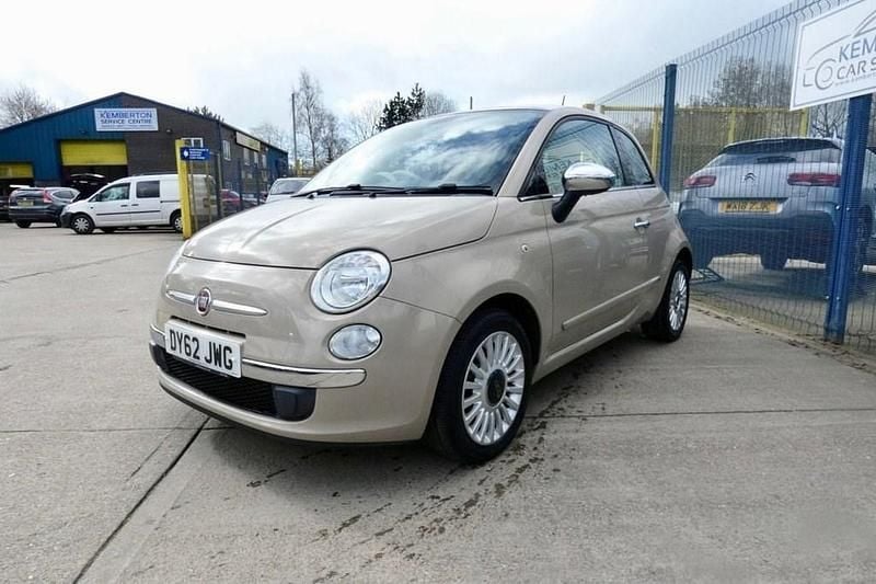 Used Fiat 500 Lounge 69 HP (50 kW) 2012 Brown Hatchback