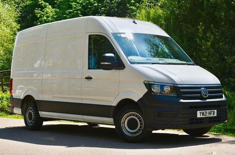 White Used 2021 VW Crafter Startline Van | £17,490 (Super price) - Image 1/3