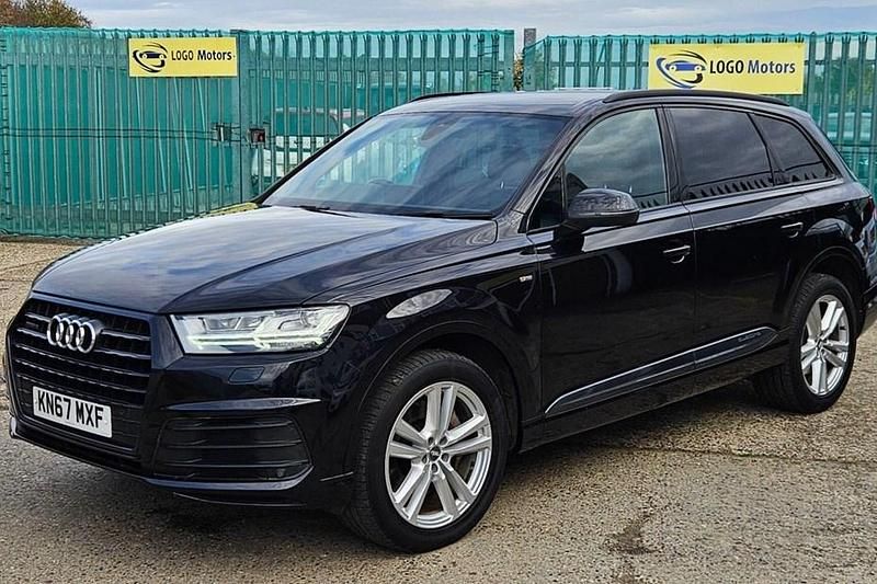 Black Used 2017 Audi Q7 S-Line SUV | £14,499 (Expensive) - Image 1/1