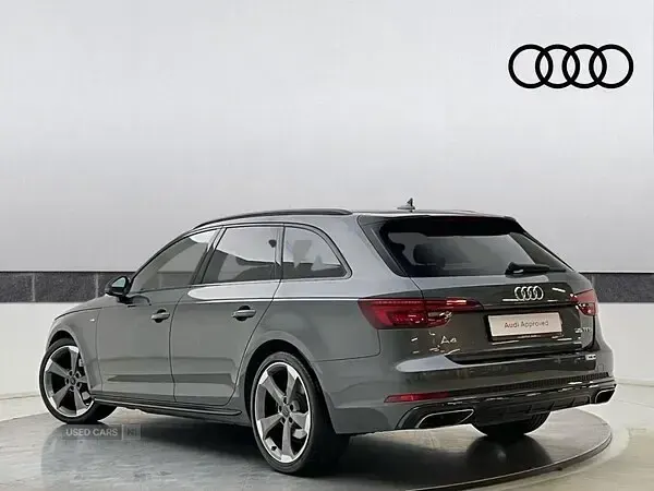 Used Audi A4 Black Edition 150 HP (110 kW) 2019 Grey Estate