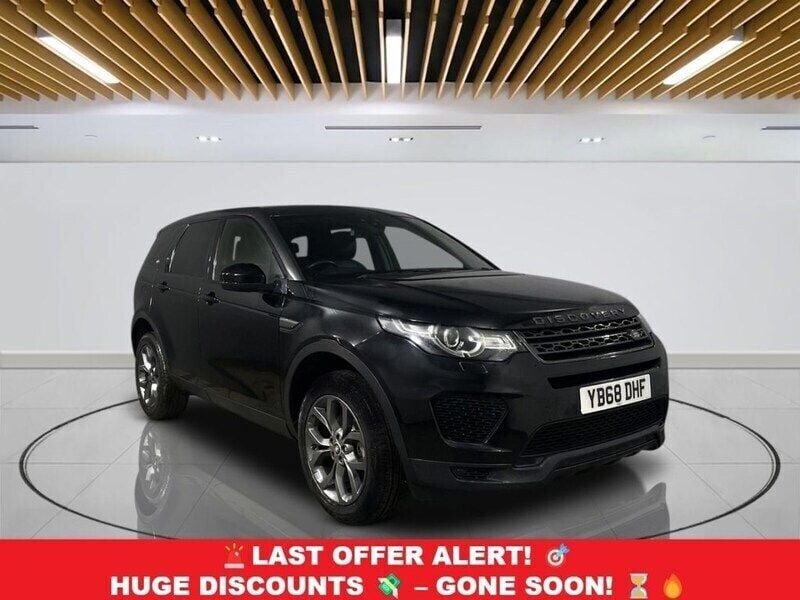 Black Used 2018 Land Rover Discovery Sport Landmark SUV | £13,699 (Good price) - Image 1/4