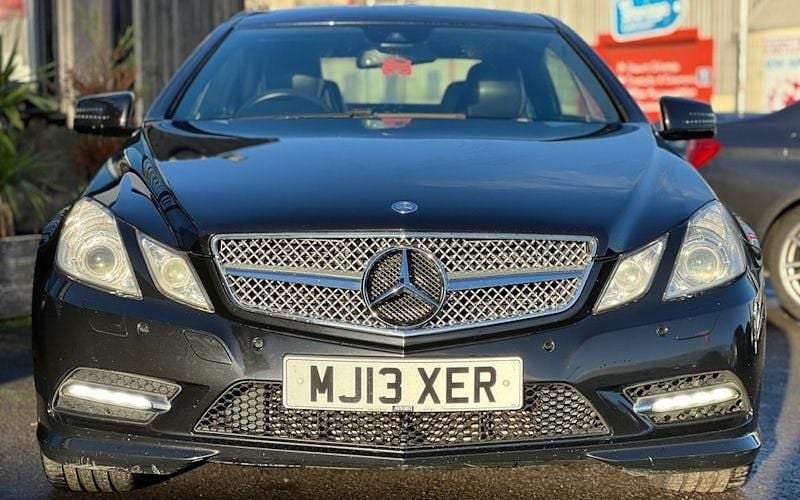 Used Mercedes E250 204 HP (150 kW) 2013 Black Coupe