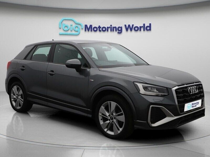 Grey Used 2022 Audi Q2 S-Line SUV | £22,300 (Good price) - Image 1/4