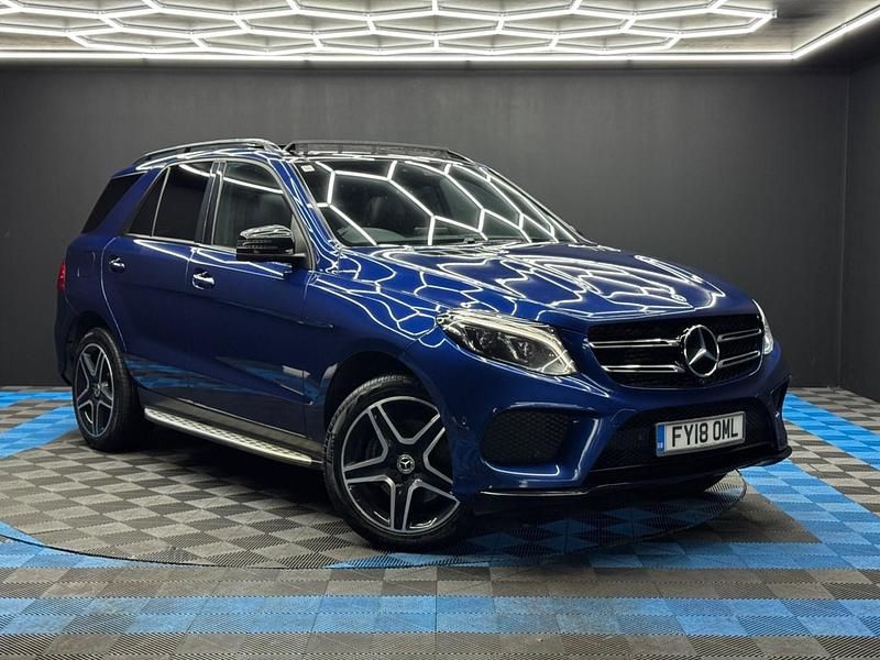 Used Mercedes GLE350 AMG 258 HP (189 kW) 2018 Blue Estate