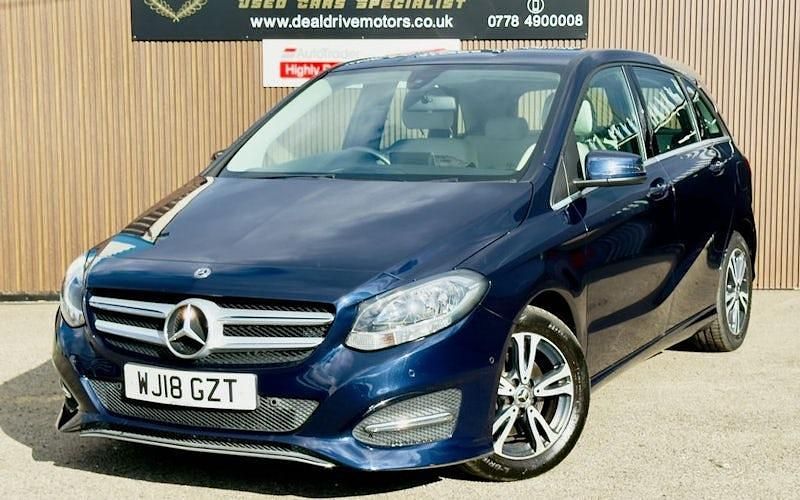 Used Mercedes B200 Executive 136 HP (100 kW) 2017 Blue MPV