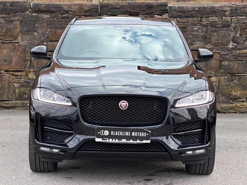 Used Jaguar F-Pace R-Sport 180 HP (132 kW) 2018 Black SUV